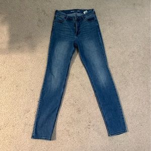 Old Navy high rise jeans.